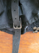 Load image into Gallery viewer, A close up of the buckle that can be adjusted to make the strap that goes beneath the foot bigger or smaller.
