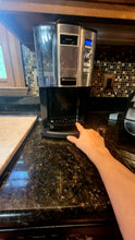 Load image into Gallery viewer, The coffee maker is now pushed to the back of the counter, creating countertop space.
