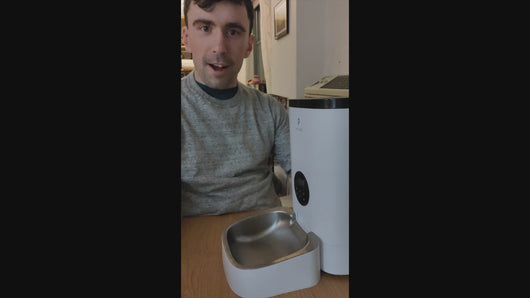 Video of petlibro pet feeder in action