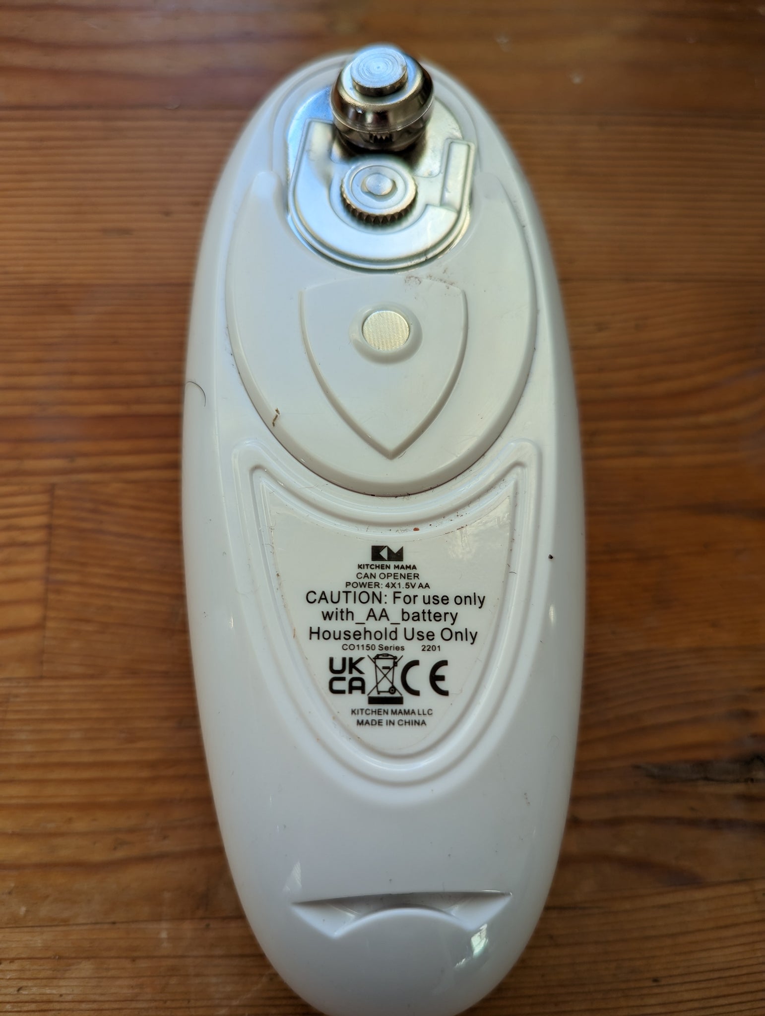 Kitchen Mama Electric Can Opener 2.0: Upgraded Blade Opens Any Can Shape -  Sm