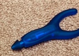 PenAgain ergonomic pen in blue