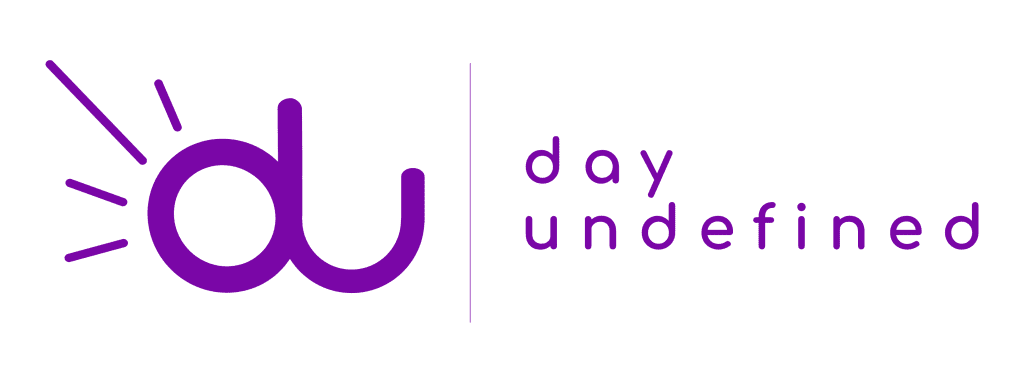 The Day Undefined logo in purple